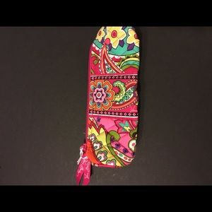 NWT Vera Bradley Pink Swirls On a Roll Case